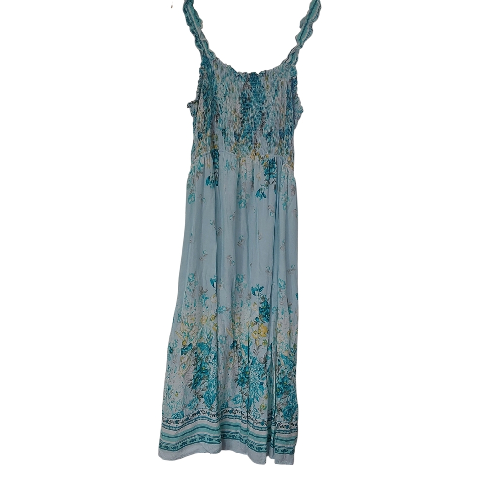 White Birch Floral Maxi Dress